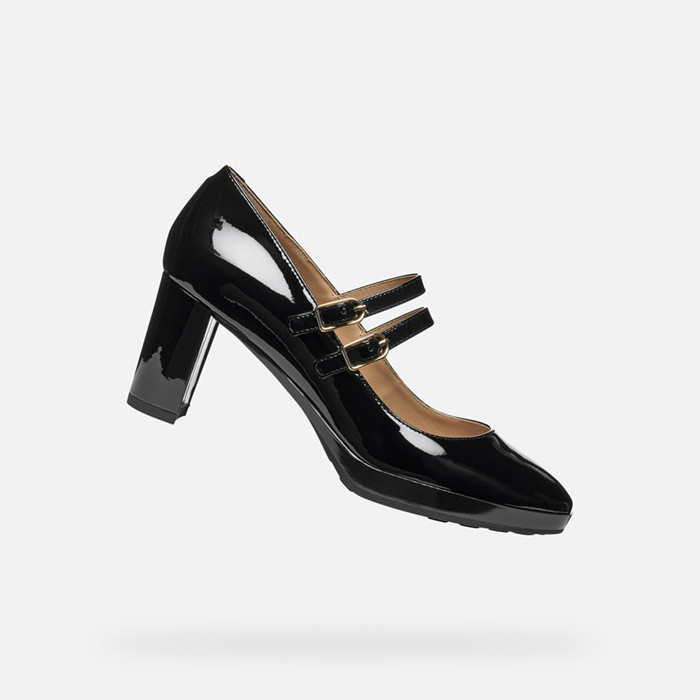 Medium heel pumps WALK PLEASURE 60 WOMAN Black | GEOX