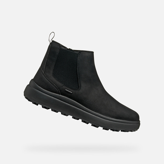 Waterproof ankle boots GRANITO + GRIP ABX MAN Black | GEOX