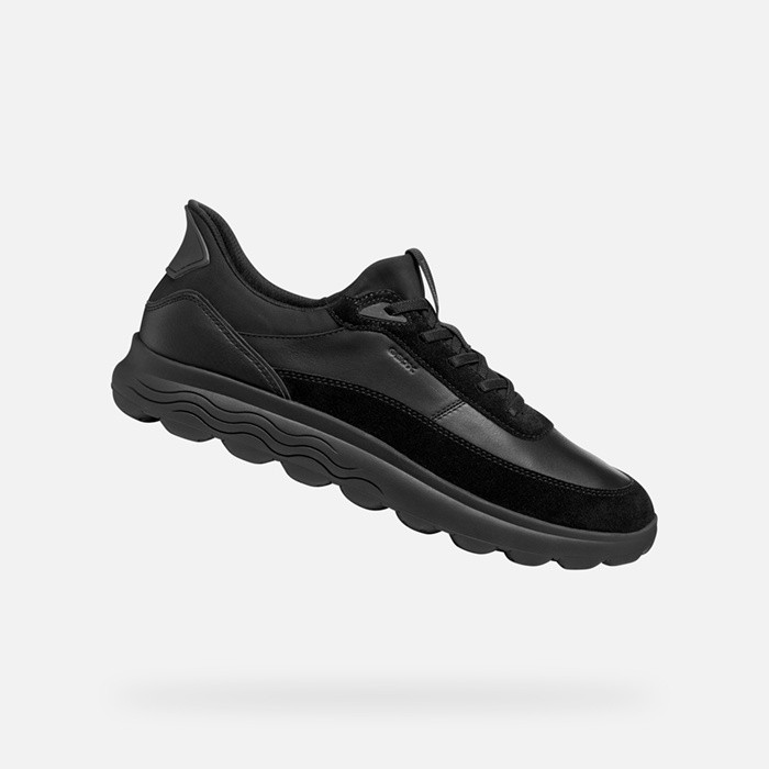 Slip in sneakers SPHERICA PLUS MAN Black | GEOX