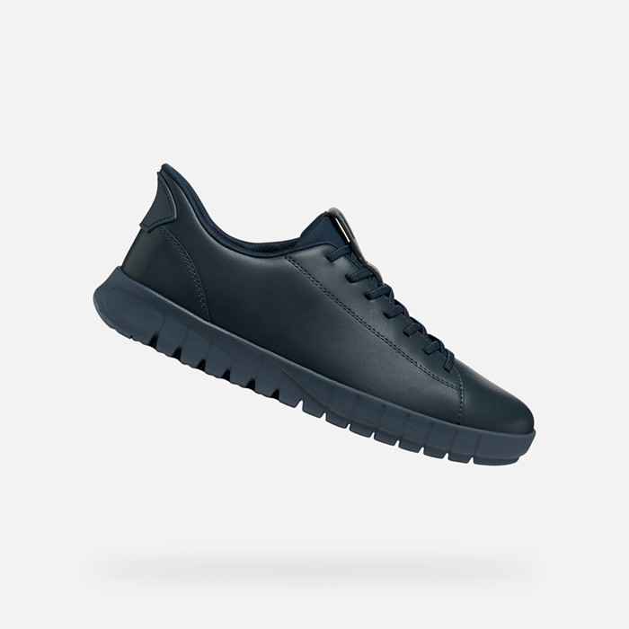 Slip in sneakers FLEXTRIDE PLUS MAN Navy | GEOX