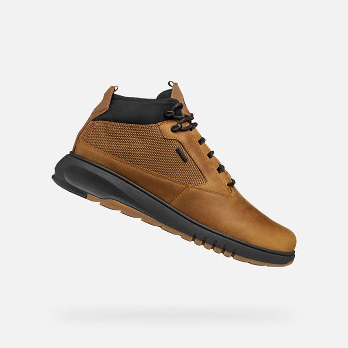Waterproof boots AERANTIS 4X4 ABX MAN Mustard | GEOX