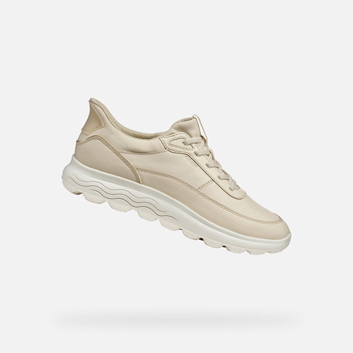 Slip in sneakers SPHERICA PLUS WOMAN Papyrus | GEOX