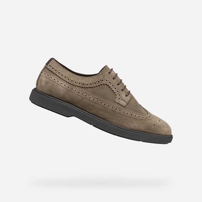 Suede shoes SPHERICA EC17 MAN Taupe | GEOX