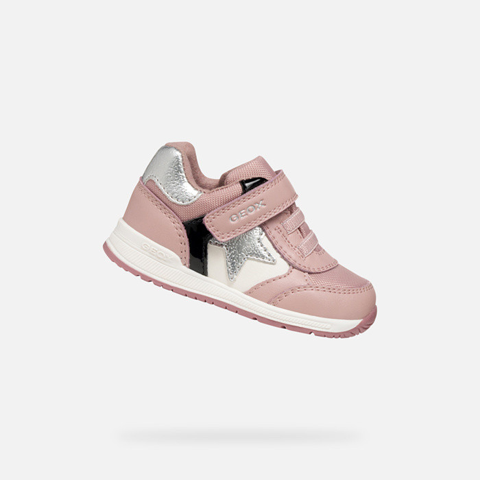 Low top sneakers RISHON BABY Old Rose/Black | GEOX