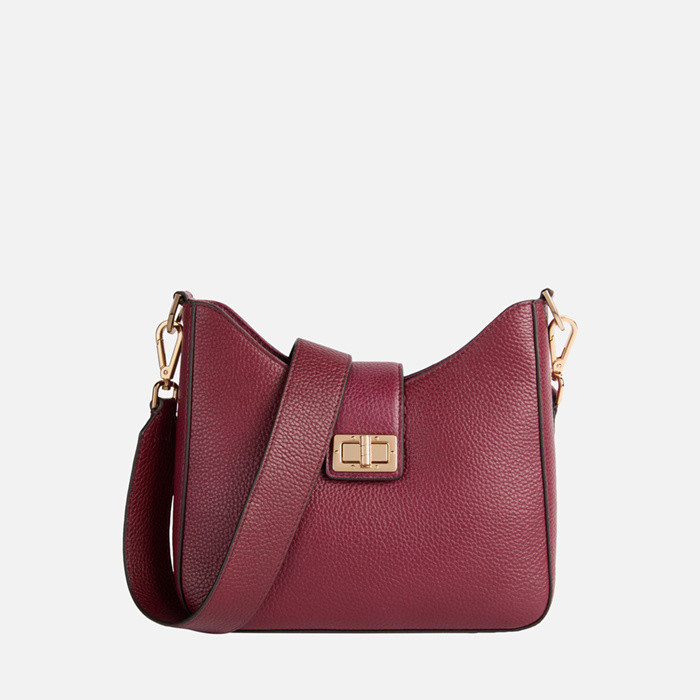 Cross-body bag VIRNILISA BAG WOMAN Bordeaux | GEOX
