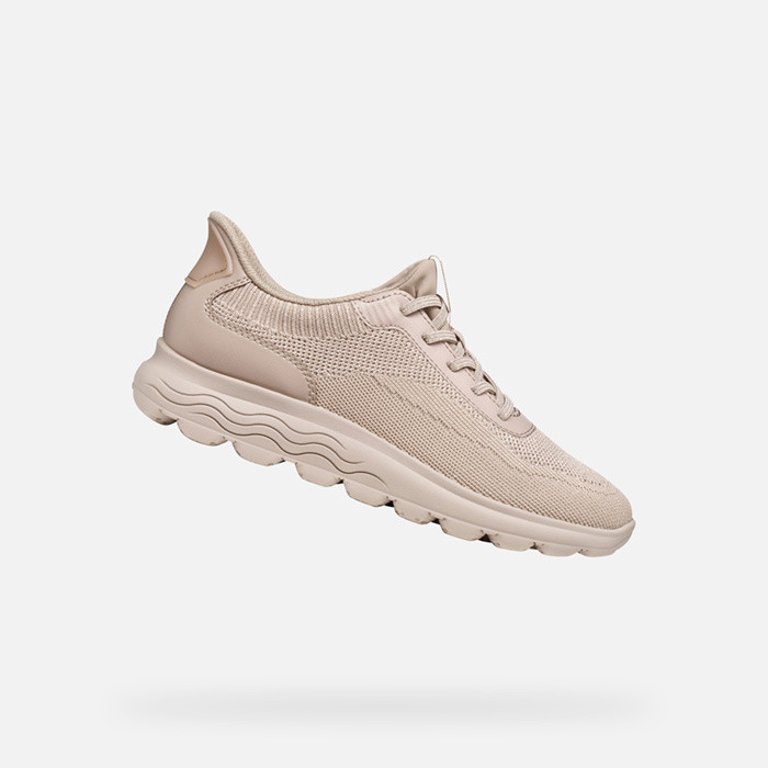 Slip in sneakers SPHERICA PLUS WOMAN Powder | GEOX