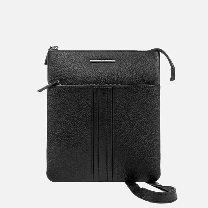 Cross-body bag CLUDEY MAN Black | GEOX