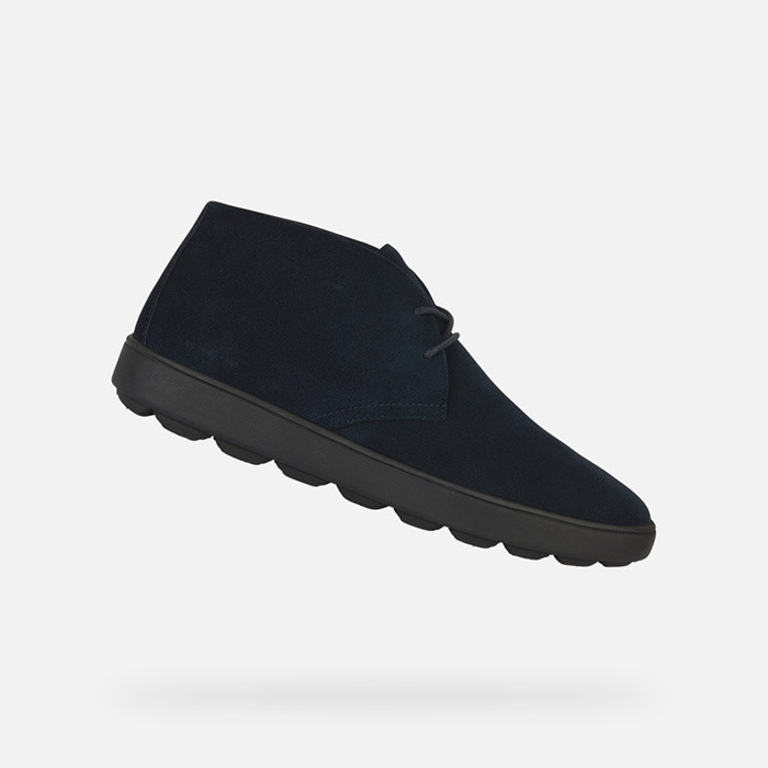 Suede shoes SPHERICA ECUB-1 MAN Navy | GEOX