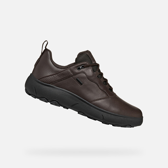 Waterproof trainers NEBULA + GRIP ABX MAN Coffee | GEOX