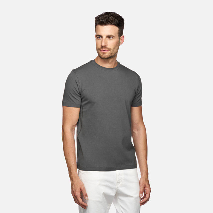 T-shirt T-SHIRT MAN Light climbing ivy | GEOX