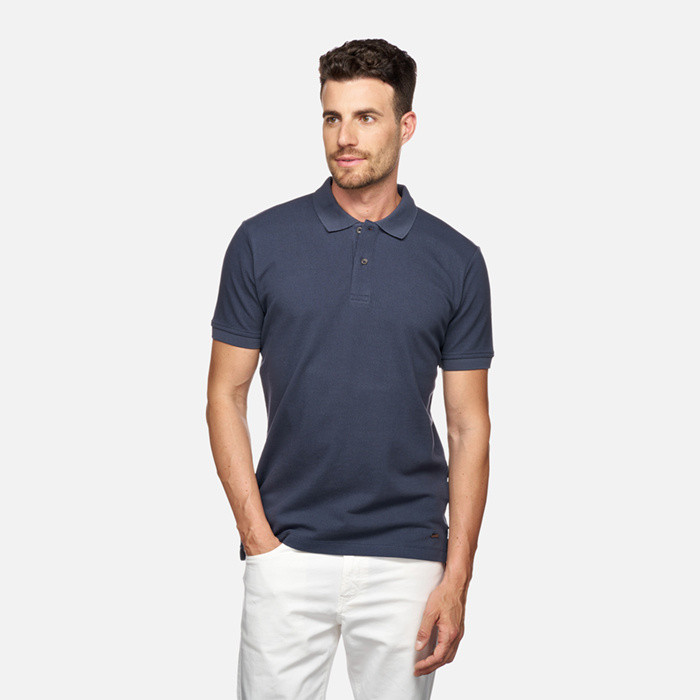 Polo shirt POLO MAN Majolica blue/Sky Captain | GEOX