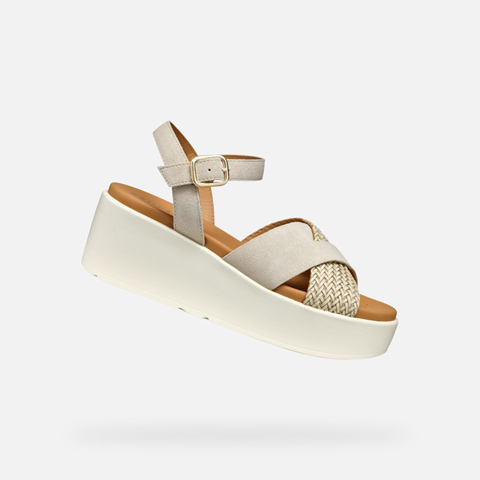 Platform sandals XAND 2.2S WOMAN Light Taupe | GEOX
